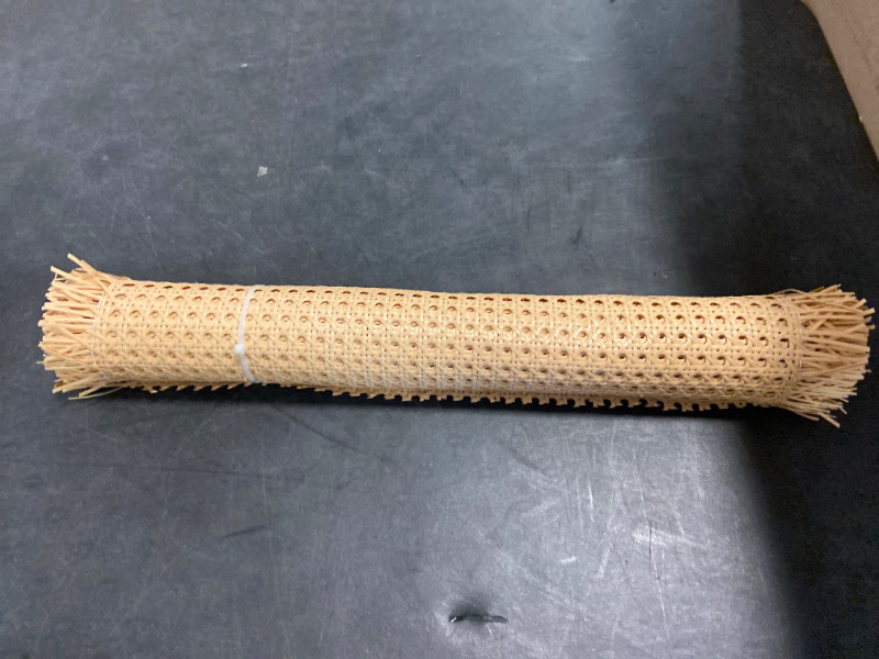 Photo 2 of VH Products - Rattan Cane Webbing for DIY Furniture Decor 21" L - Rolled Up 