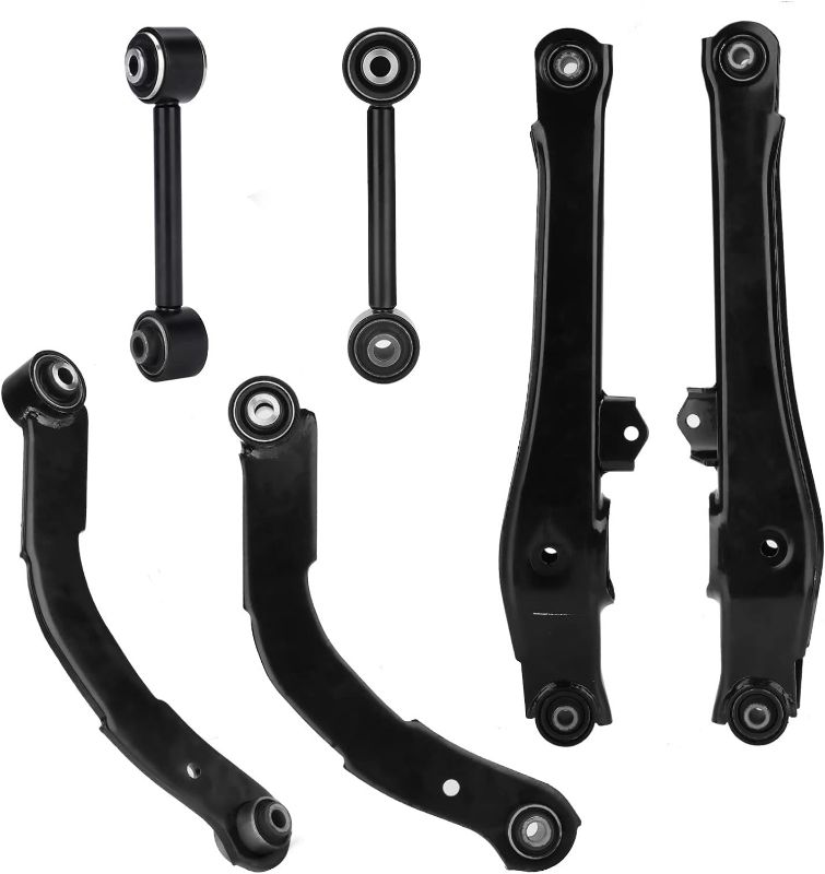 Photo 1 of 4Pcs Rear Upper Lateral & Lower Control Arms + Lower Rearward Lateral Toe Arms Replacement for 2007-2012 Dodge Caliber, 2007-2017 Jeep Compass/Patriot (6pc)