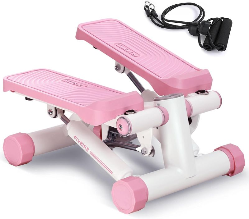 Photo 1 of FLYBIRD Stepper for Exercise, Stair Stepper with Resistance Bands, Portable Mini Stepper with 330LB Loading Capacity, Adjustable Stride Height for Low-Impact Cardio Suitable for Full Body Workout