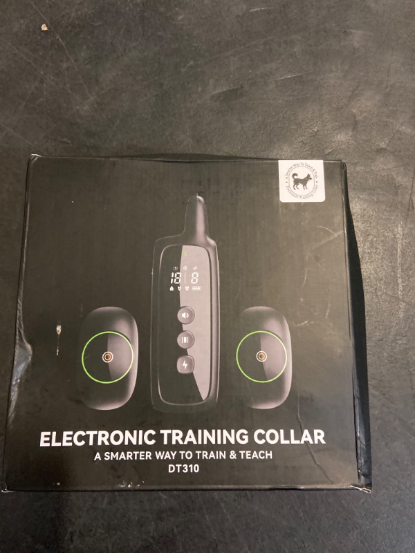 Photo 2 of Dog Training Collar with Remote - Rechargeable Waterproof E-Collar for Large, Medium and Small Dogs, 3 Training Modes, Range up to 3300Ft