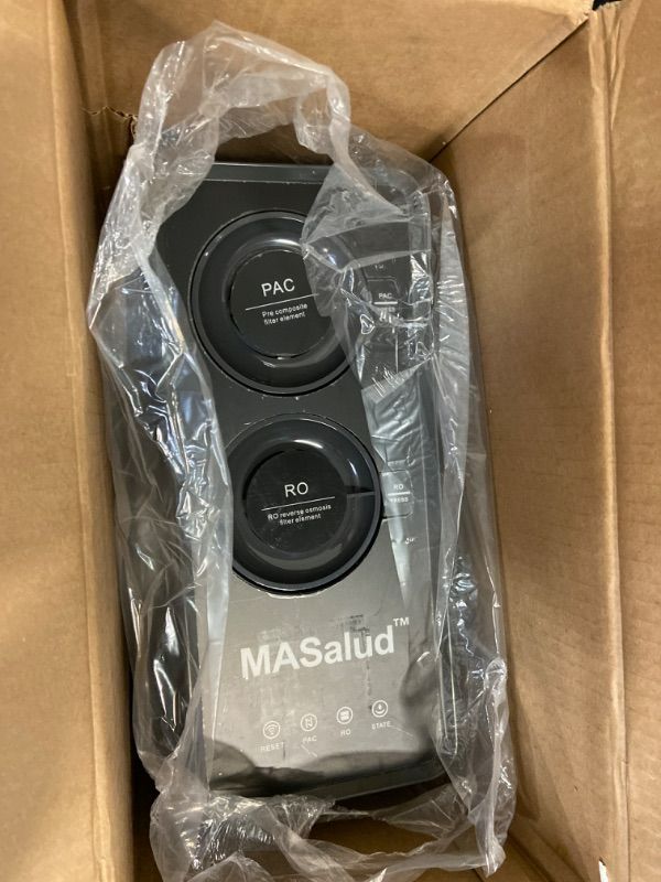 Photo 1 of MASalud 600GPD Reverse Osmosis Water Filter for Sink - 4 Stages Reverse Osmosis System - P6 Home Drinking Water RO Filtration Under Sink - 2:1 Pure to Drain/Tankless