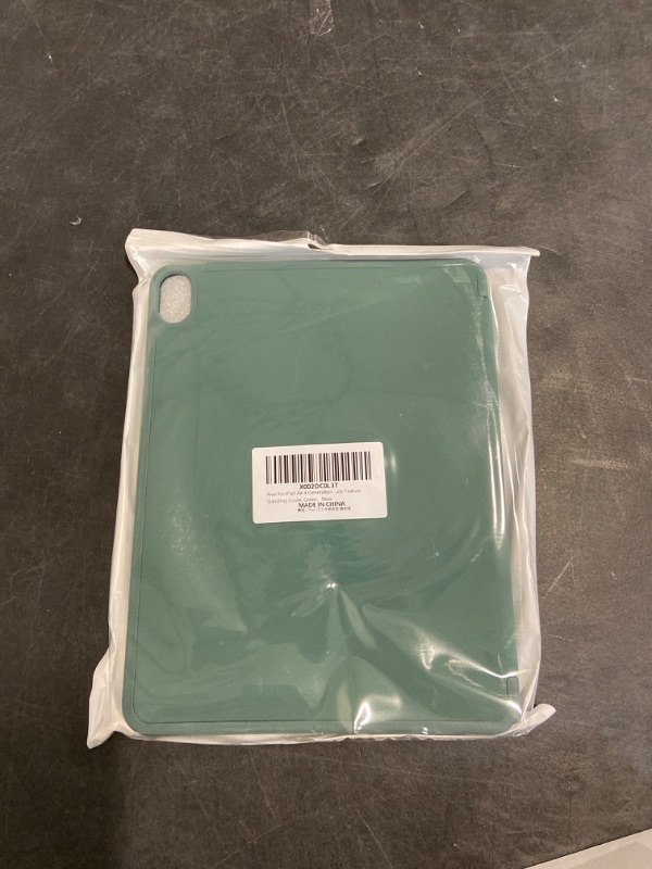 Photo 1 of iPad Air 6th Generation Case 11 inch 2024, iPad Air 5th / iPad Air 4th Generation case 10.9 inch, Trifold Kickstand Smart Cover Auto Wake with Pencil Holder, Green