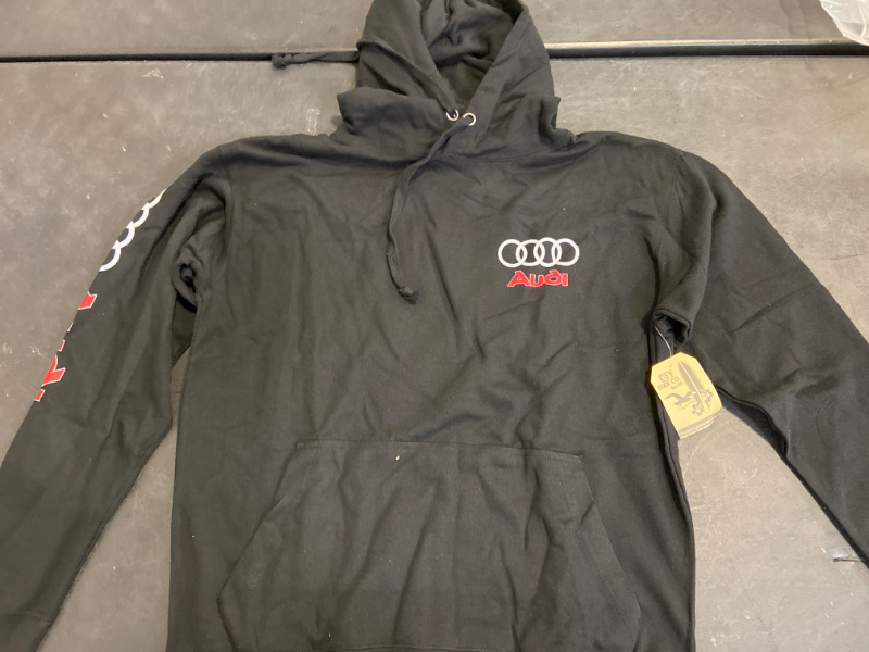 Photo 1 of Size - L - Color Black - Audi Long Sleave Hoodie