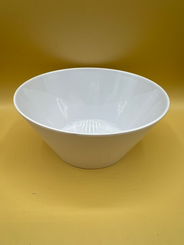 Photo 2 of 24 PackColor White - InMyHome Melamine Round Bowl  not microwave safe 