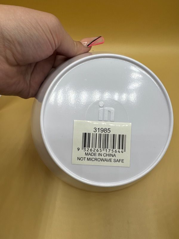 Photo 3 of 24 PackColor White - InMyHome Melamine Round Bowl  not microwave safe 