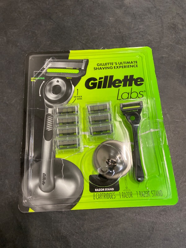 Photo 2 of Gillette Labs 1 Razor with Dock + 8 Cartridges