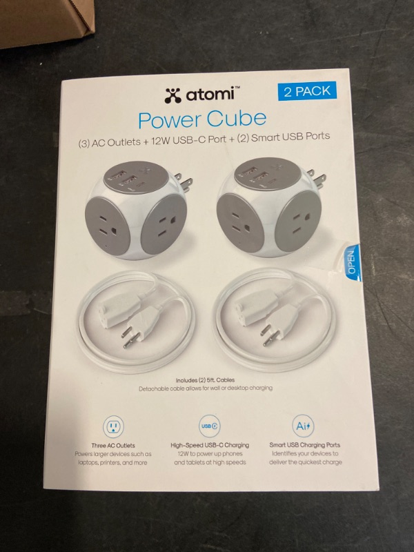 Photo 2 of Atomi Power Cube, 2-pack
