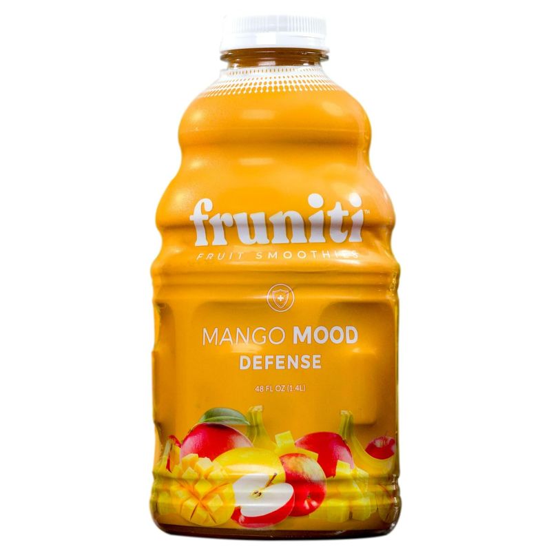 Photo 1 of Fruniti Mango Smoothie Mix - Immunity + Antioxidants - No Sugar Added - Vitamin C, Zinc, & Echinacea - Pineapple, Apple, Banana, Mango Purée - Makes 24 Smoothies