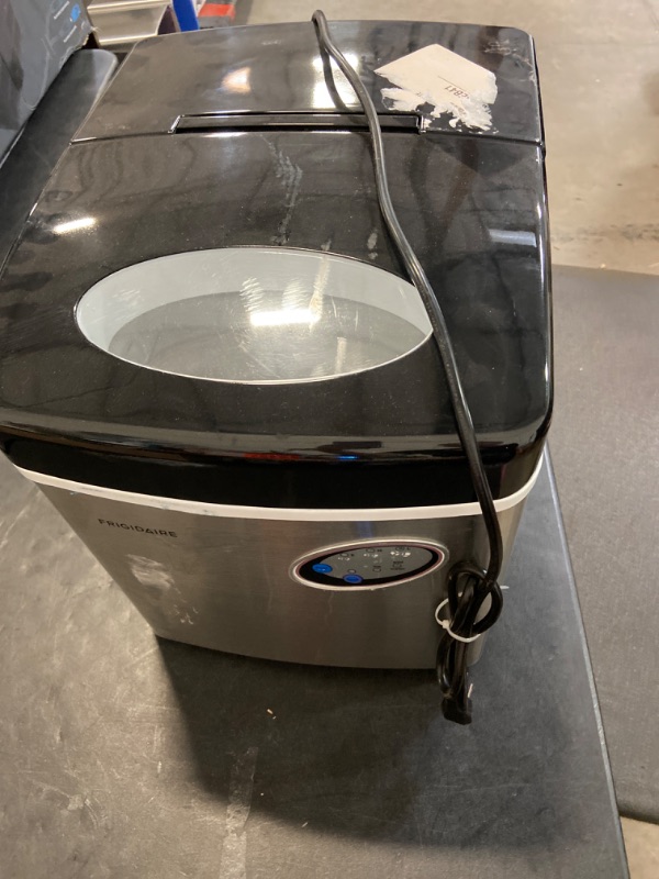 Photo 1 of Frigidaire EFIC115 Extra Large Ice Maker, Stainless Steel, 48 lbs per day UNABLE TO TEST FUNCTION SOLD AS IS