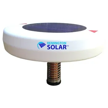 Photo 1 of Chlorine-Free Sun Shock Pool Purifier
Solar Powered- No Batteries or Chemicals Required
Handles Pools up to 22,000 Gallons
Reduce the Need for Chlorine by up to 80%
Includes: Base Unit, Anode, Wire Cleaning Brush, Debris Basket and Copper Testing Strips