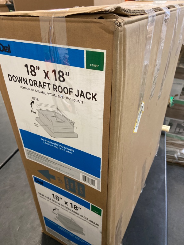 Photo 2 of 18 in. x 18 in. Evaporative Cooler Roof Jack