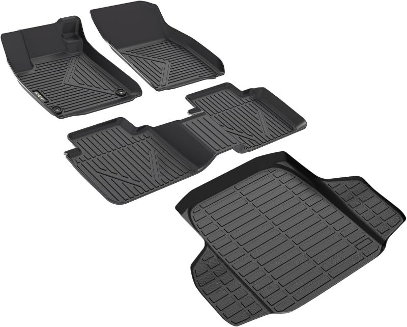 Photo 1 of GINOWY-Floor Mats & Cargo Liner Compatible with Accord 2023 2024, Include Hybrid, All Weather Car Floor Mats for 2023 2024 Accord, Waterproof, Non-Slip, Car Mats for Accord 2024 2023