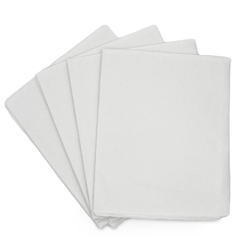 Photo 1 of Avalon Single-Use Medical Patient Drape Sheets, White, 40” x 60” (Pack of 100) ? 2-Ply Tissue ? Pebble Embossed ? Latex-Free Medical Supplies ? Tattoo Supplies