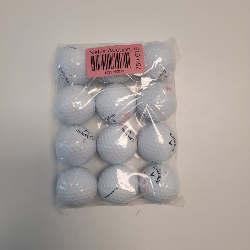 Photo 2 of Callaway Chrome Soft provides outstanding performance with faster ball speeds, a new seamless Tour Aero to optimize your ball flight, increased greenside control, and soft feel.  ** Single Use Test **