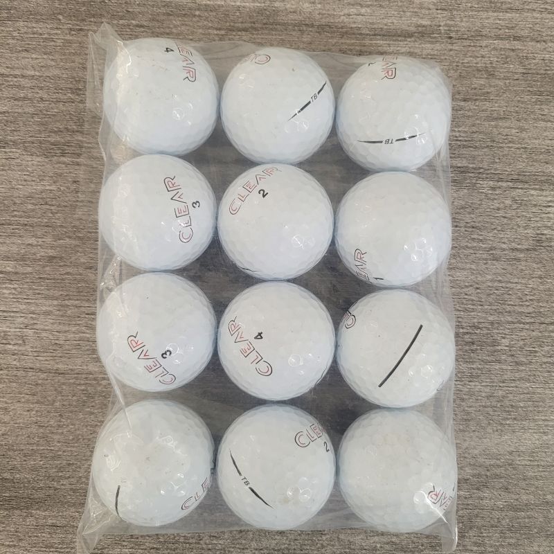 Photo 2 of Clear’s Tour Line of golf balls is designed to provide peak performance for discerning golfers with different swing characteristics and individual priorities.  ** Single Use Test **