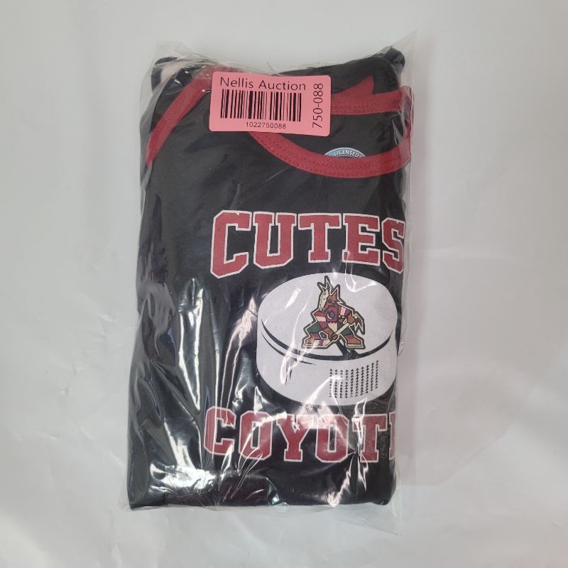 Photo 2 of NHL Arizona Coyotes Infant Girls' 3pk Bodysuit - 18M 