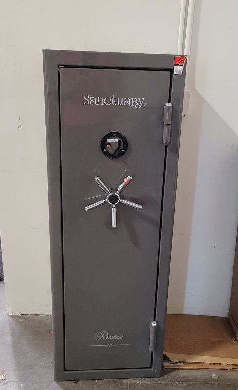 Photo 5 of Built to safeguard your most valuable possessions, the SANCTUARY Executive Home & Office safe offers unparalleled protection with its fireproof and waterproof construction. The durable full-seam welded body ensures maximum strength, while 4 solid steel lo