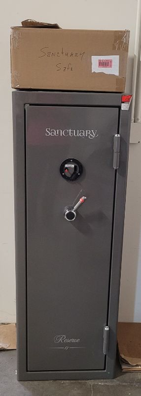 Photo 12 of Built to safeguard your most valuable possessions, the SANCTUARY Executive Home & Office safe offers unparalleled protection with its fireproof and waterproof construction. The durable full-seam welded body ensures maximum strength, while 4 solid steel lo