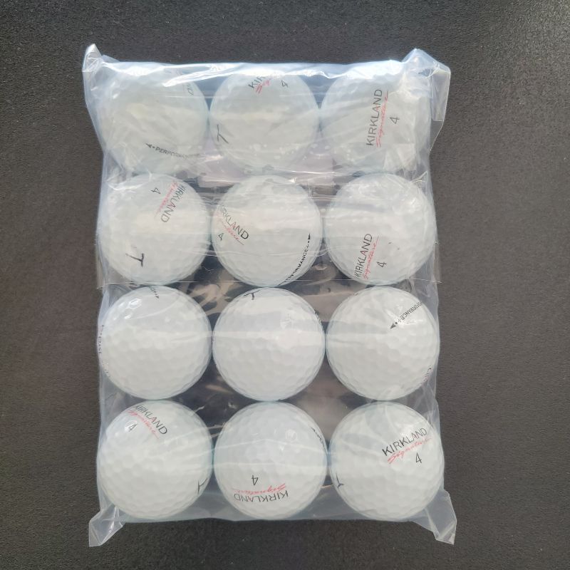 Photo 3 of ** SINGLE USE TEST ** Kirkland Signature Golf Balls has a soft urethane cover that reduces spin rate for longer drives and improves durability for longer play. The low compression, highly elastic rubber core delivers a soft feel with high speed; while the