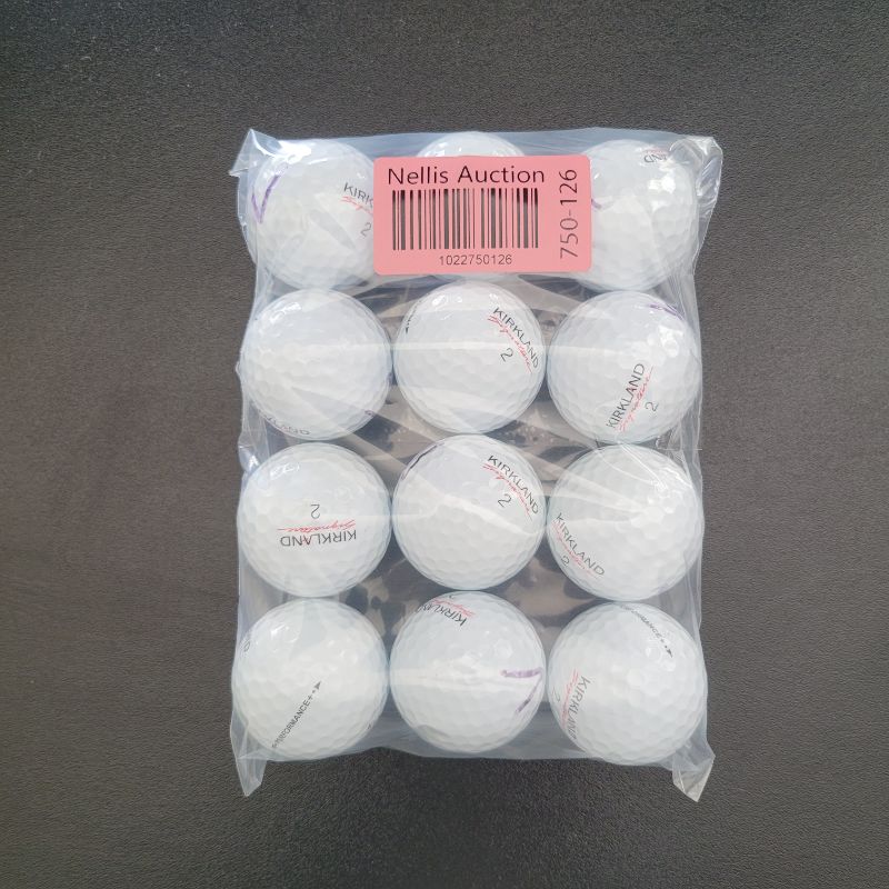 Photo 1 of ** SINGLE USE TEST ** Kirkland Signature Golf Balls has a soft urethane cover that reduces spin rate for longer drives and improves durability for longer play. The low compression, highly elastic rubber core delivers a soft feel with high speed; while the