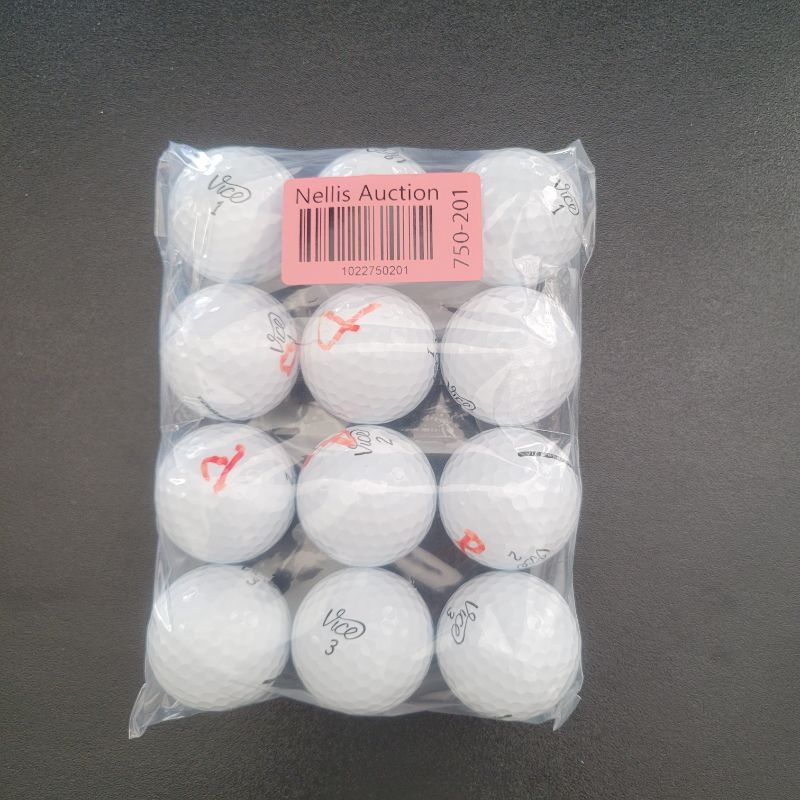 Photo 1 of ** SINGLE USE TEST ** VICE Pro Soft - 3 Piece cast urethane cover ball construction with extra-thin cover for high short game spin; Designed for golfers with medium and low swing speeds who aim to maximize their score performance; Outstanding spin control