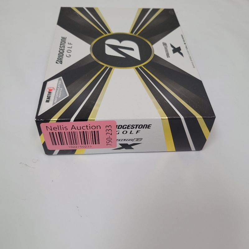 Photo 1 of Bridgestone Tour B X 2022 Golf Balls 12 Pack White