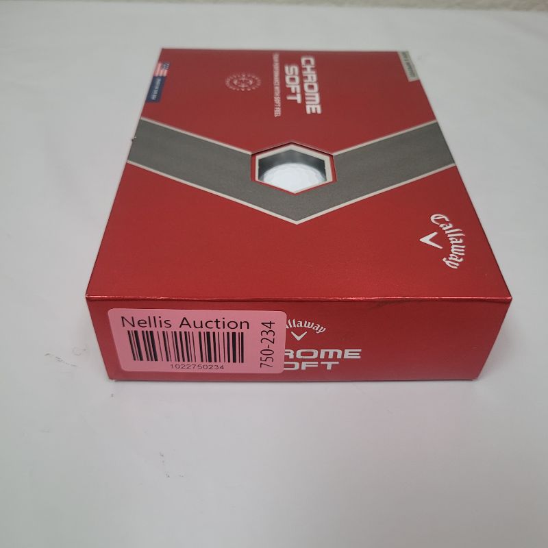 Photo 1 of Callaway Chrome Soft 22 Golf Balls 12pk White 