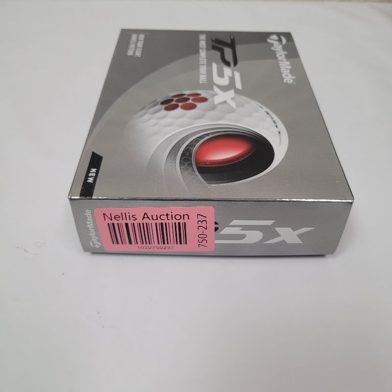 Photo 1 of TaylorMade TP5X Urethane Golf Balls 12 Pack White 