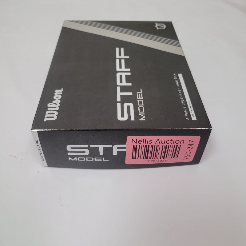 Photo 1 of Wilson Staff Model Adult Golf Balls Urethane White 12 Count