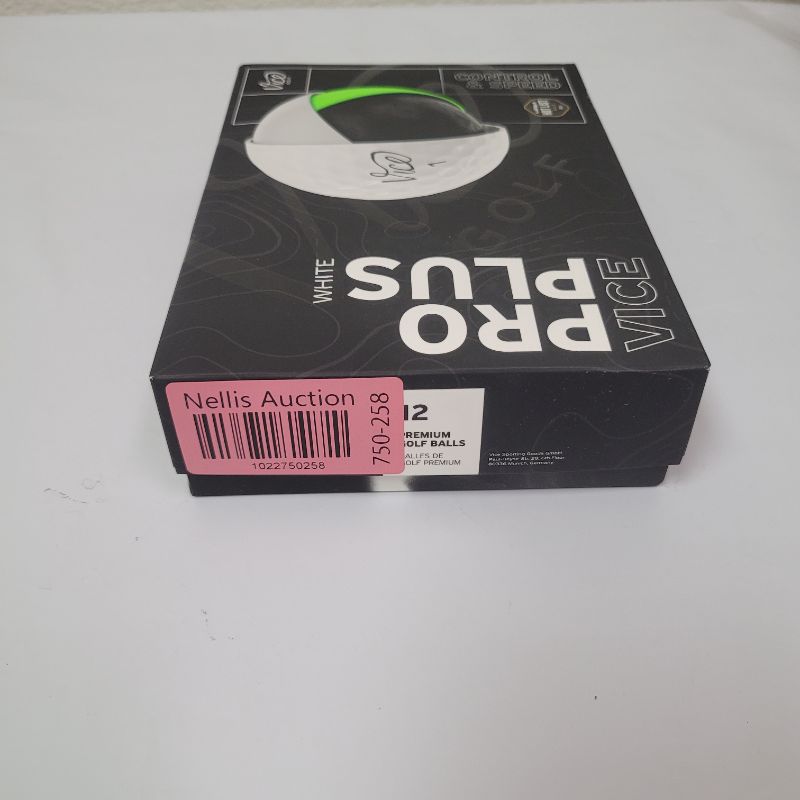 Photo 1 of Vice Pro Plus 2024 Golf Balls White 1 Dozen 