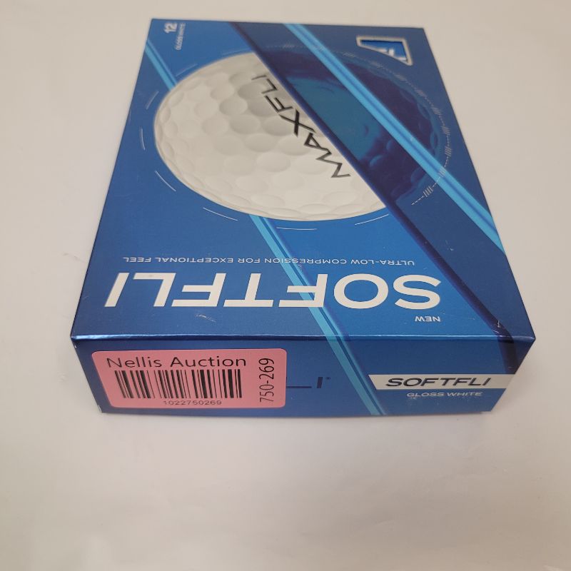 Photo 1 of Maxfli Softfli Golf Balls, Men's, White 