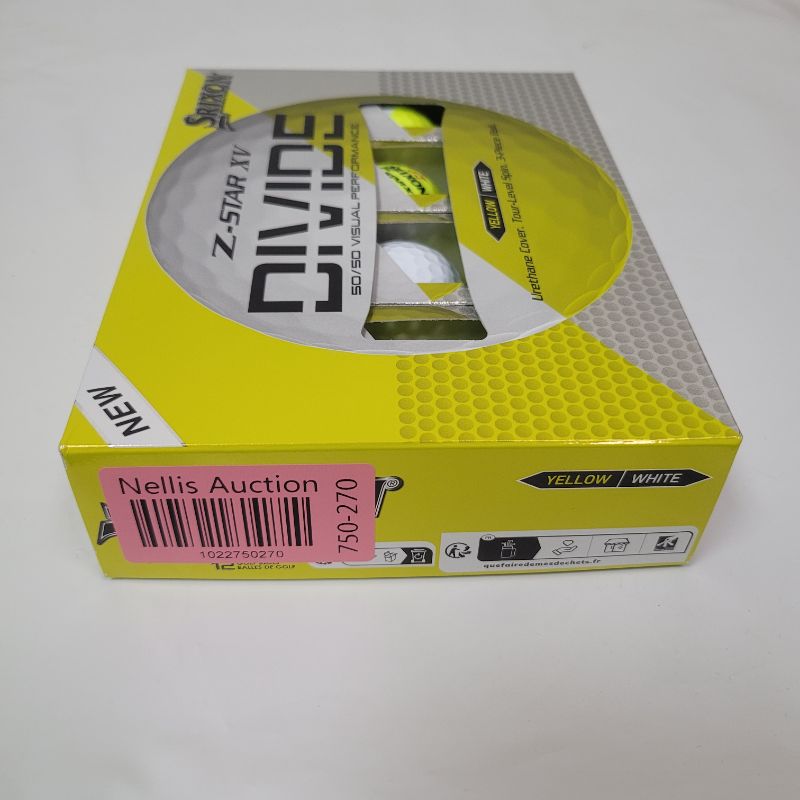 Photo 1 of Srixon Z-Star XV 9 Divide 1 Dozen Golf Balls 