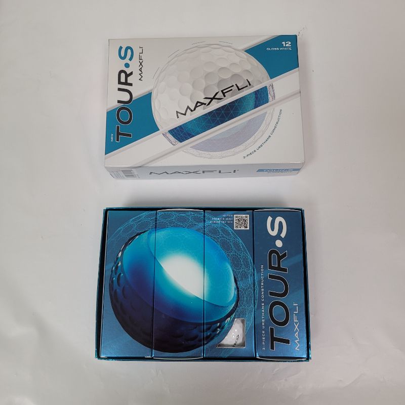 Photo 1 of Maxfli Tour S Golf Balls, Men's, White 
