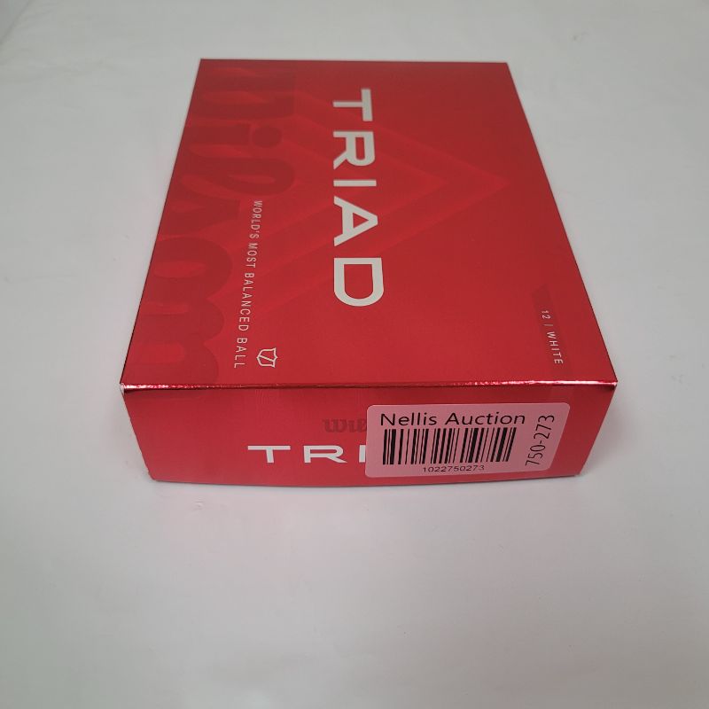 Photo 1 of Wilson Triad Golf Ball White 12pk 