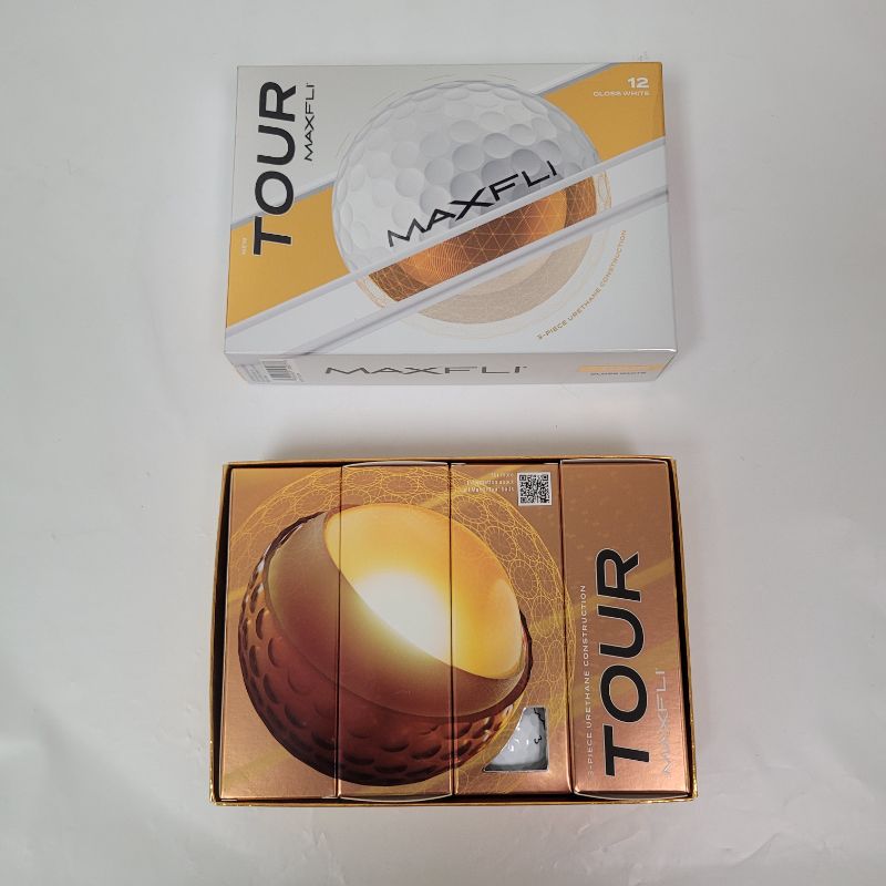 Photo 1 of Maxfli Tour Golf Balls, Men's, White 