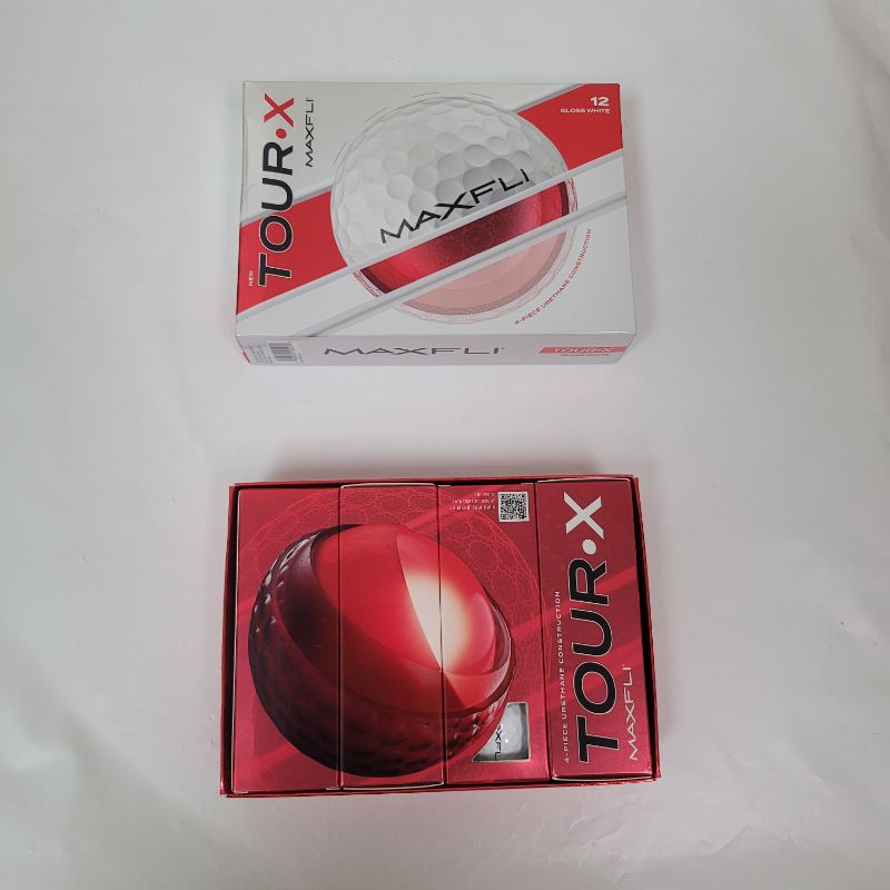 Photo 1 of Maxfli Tour X Golf Balls, Men's, White 