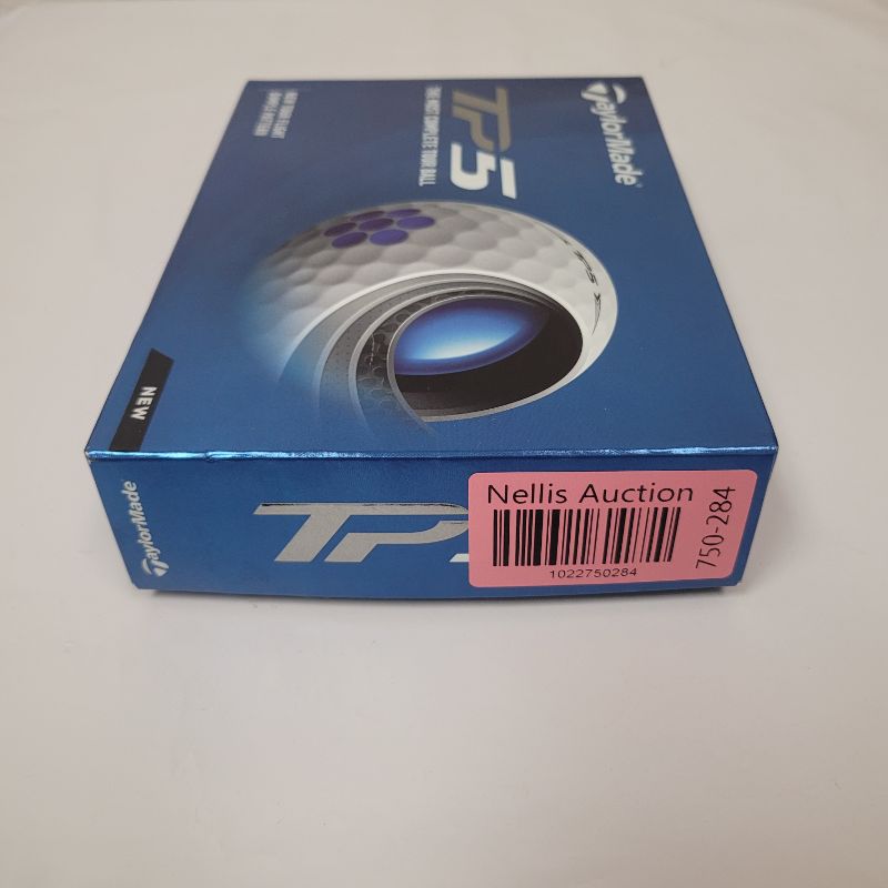 Photo 1 of TaylorMade Golf Company 2021 TP5 Adult Tour Golf Balls White Dimple 1.4 Lb (12 Pack) 