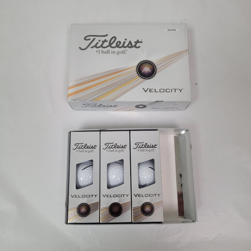 Photo 1 of Fast speed on full swing shots from a high speed LSX core; designed for maximum distance. High ball flight trajectory from a spherically-tiled 350 octahedral dimple design. Playable greenside feel from the fast NAZ+ cover. 