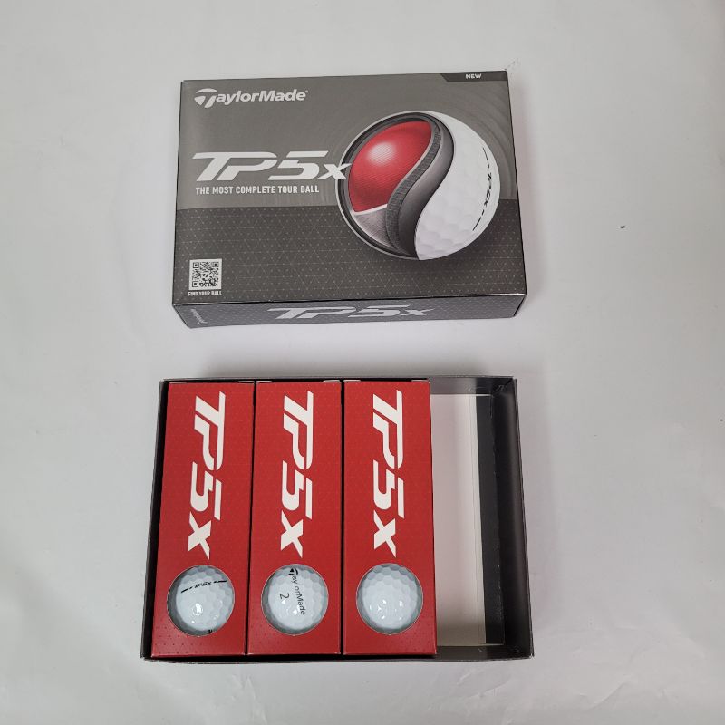 Photo 1 of  At TaylorMade life is all about golf and trying new things. Like the new TP5/TP5x and its better aerodynamics improved green side spin and enhanced feel. 