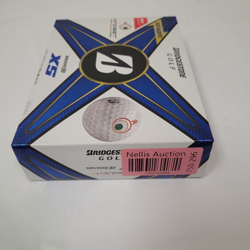 Photo 1 of  Introducing the brand new Tour B XS golf balls from Bridgestone. Featuring the REACTIV X System and REACTIV iQ Smart Cover the Tour B XS is designed to generate more spin with better control. Ideal for players with swing speeds over 105 MPH who want addi