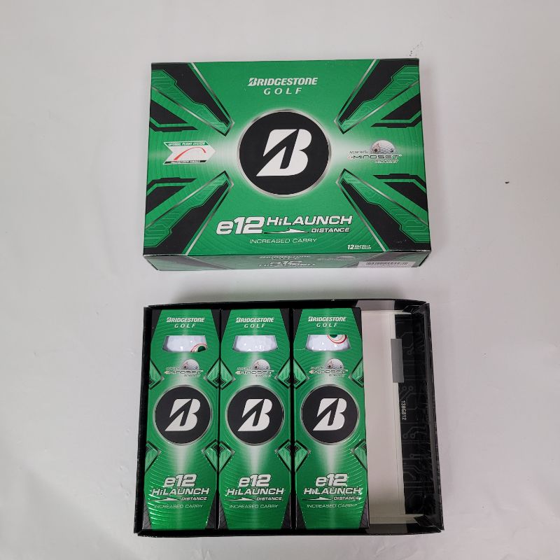 Photo 1 of The e12 HiLaunch is designed to give you the ultimate distance boost off the tee. Its advanced construction features a soft low compression core that launches the ball high for increased carry and a longer more penetrating ball flight. Plus the innovative