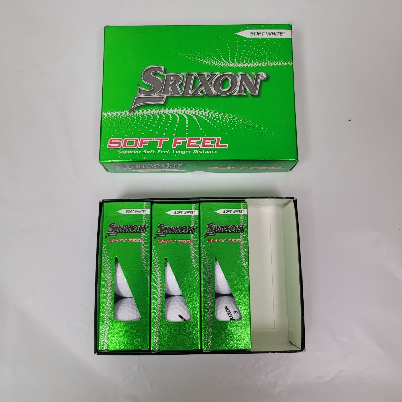Photo 1 of Whether off the tee or around the greens SOFT FEEL lives up to its name. With it you’ll experience asolid yet comfortable impact on every swing giving you more confidence as you address each shot. 