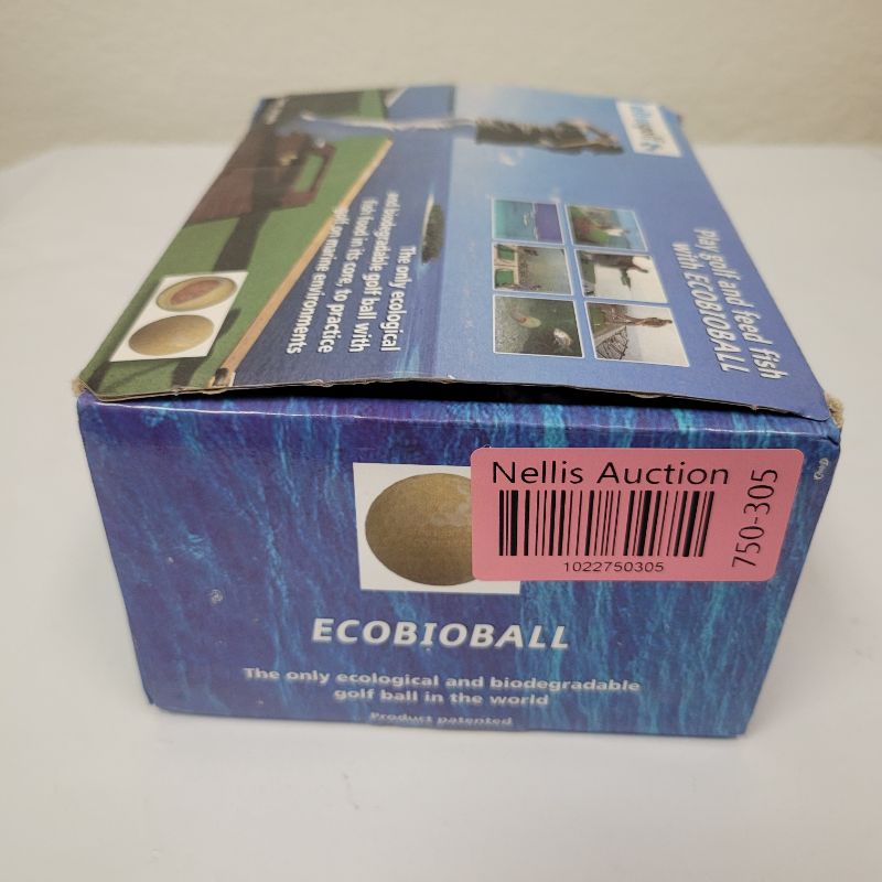 Photo 1 of  ECOBIOBALL is the first ever ecological and biodegradable golf ball to contain fish food in its core, making it perfect for playing golf close to marine environments. Is a unique, single-use product which opens up the possibility of practising golf on cr