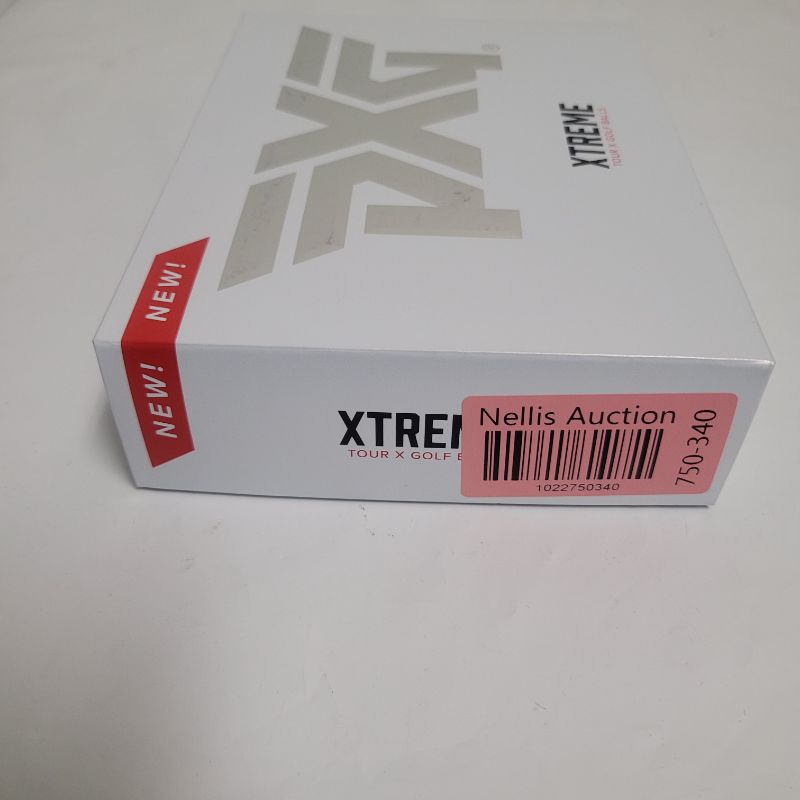 Photo 1 of ** Single  TEST ON PARTIAL SET ** The new PXG Xtreme Tour Golf Balls feature a thinner more durable urethane cover and an expanded core for the ultimate in-tour level quality and performance. This enhanced design delivers a firmer feel, more spin and high