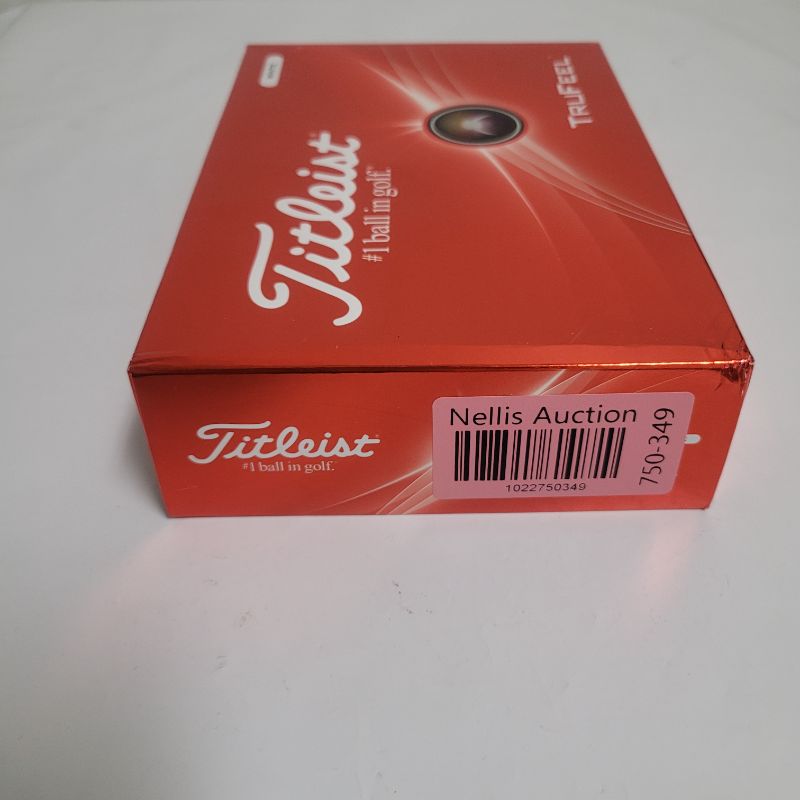 Photo 1 of ** Single  TEST ON PARTIAL SET ** Make sure you golf using the Titleist 2024 TruFeel Golf Balls 12-Pack if you prioritize a soft feel. The 2-piece construction creates low flying and low spinning speeds, and the 376 tetrahedral dimple count helps the ball