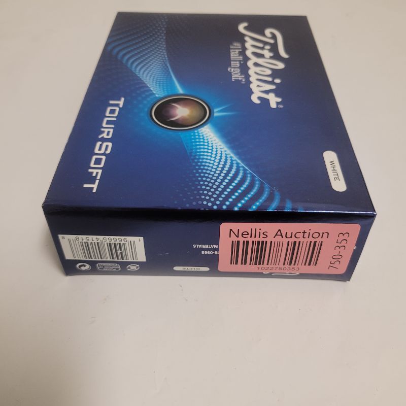 Photo 1 of ** Single  TEST ON PARTIAL SET **  If you desire an exceptionally soft feel and all-around performance, than the Titleist 2024 Tour Soft Golf Balls 12-Pack are for you. The 2-piece construction creates low flying and low spinning speeds, and the 346 quadr