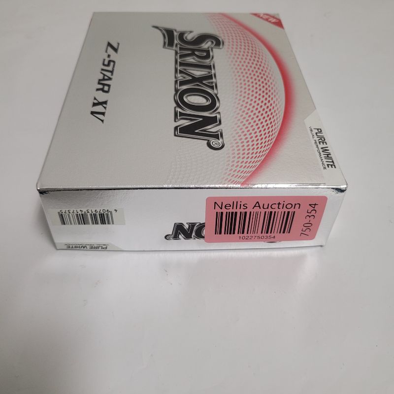 Photo 1 of ** Single  TEST ON PARTIAL SET ** Gain tour performance with the SRIXON Z-Star XV Golf Balls. The urethane cover with Spin Skin+ coating improves greenside spin, while the Fastlayer DG core 2.0 delivers increased iron spin and ball speed. A 338 speed dimp