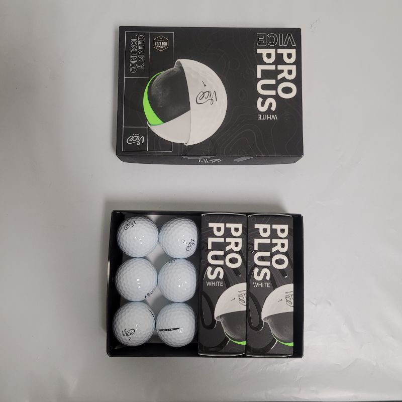 Photo 1 of ** Single  TEST ON PARTIAL SET ** The Vice Pro Plus generates the highest level of backspin in our Ball portfolio and is the perfect choice to prioritize precision. Due to high levels of spin especially greenside the Vice Pro Plus offers you perfect contr