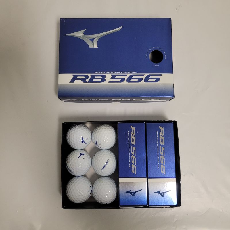 Photo 1 of ** Single  TEST ON PARTIAL SET ** BALANCED PERFORMANCE The RB566 is an even softer feeling version of its predecessor with a new micro-dimple configuration to maintain hang-time past the apex of flight. With a softer yet higher energy core, the RB566 offe