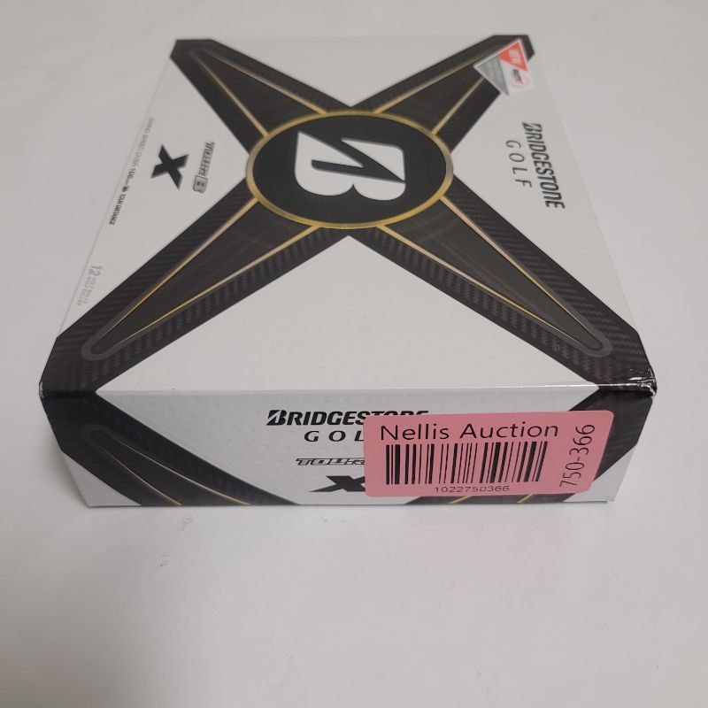 Photo 1 of ** SINGLE HIT TEST ON PARTIAL SET ** Featuring a new REACTIV X System, the updatedBridgestone Tour B Golf Balls deliver increased distance off the tee with improved feel and control around the green compared to the previous model. The secret ingredient in